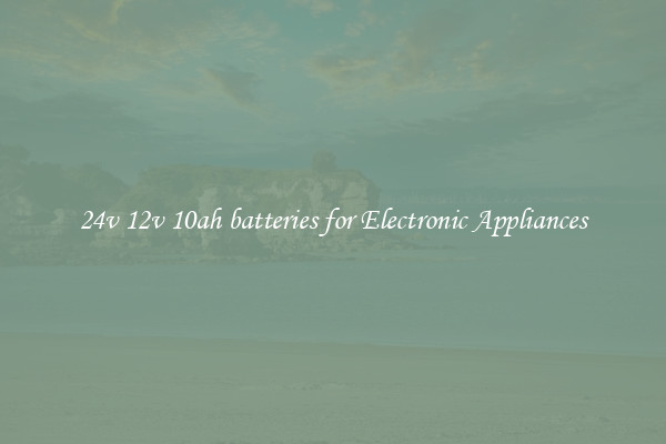 24v 12v 10ah batteries for Electronic Appliances